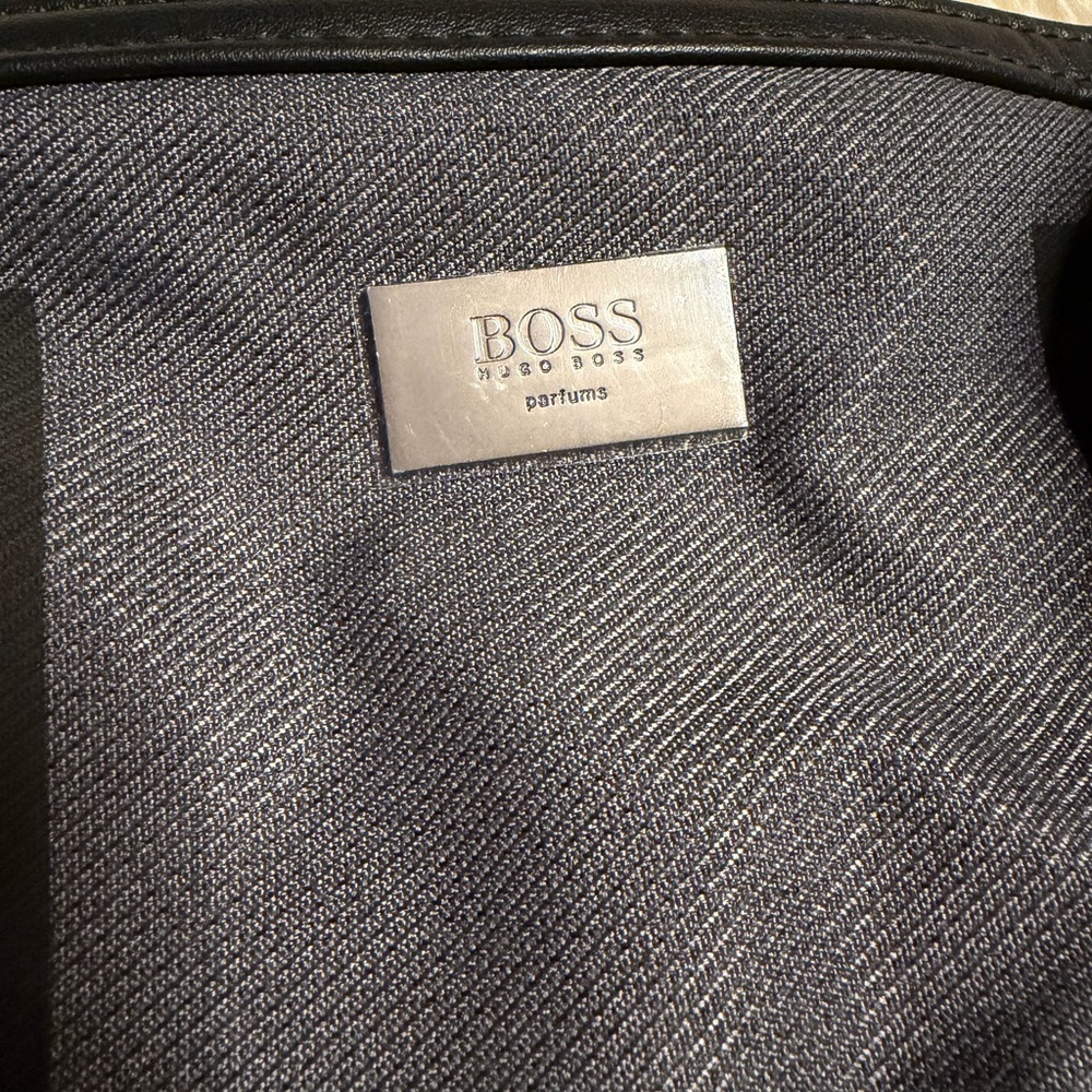 BOSS Gray Men's toiletry Bag - Picture 2 of 2